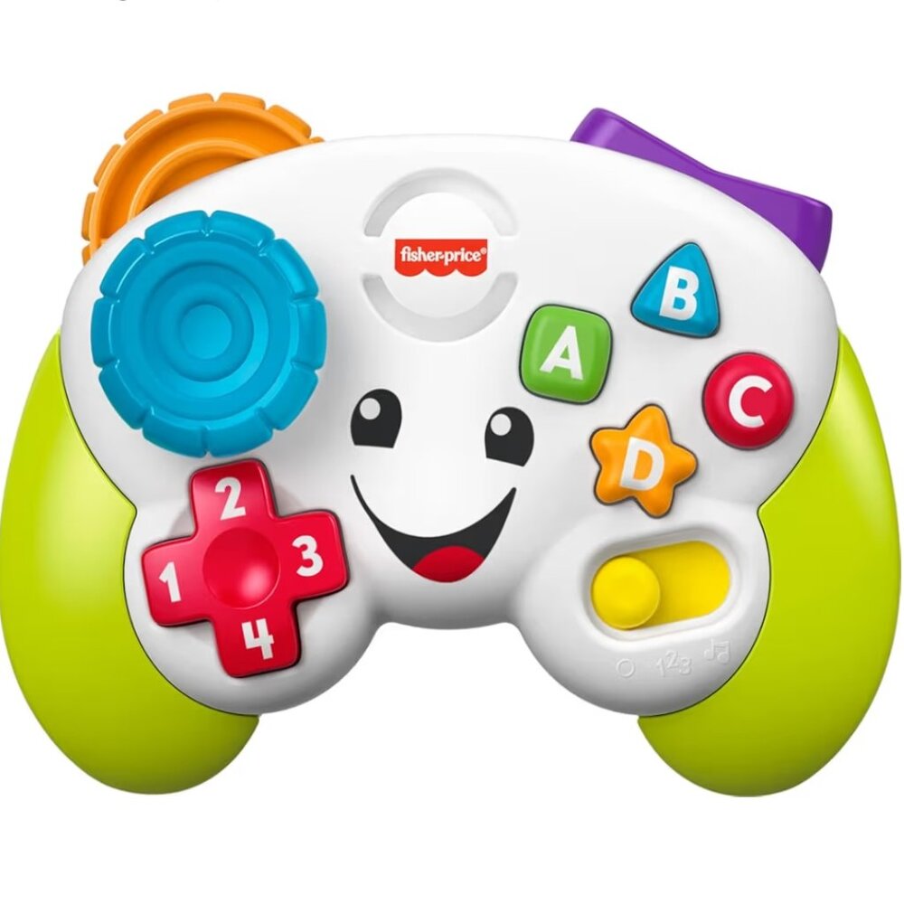 FISHER- PRICE BABY & TODDLER TOY LAUGH & LEARN GAME CONTROLLER- INFANT 6+MONTHS